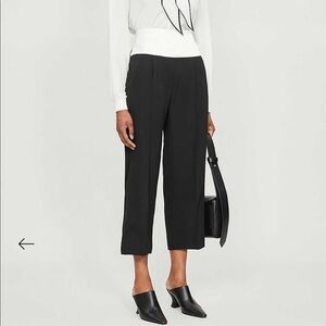 Givenchy Cropped Straight High-rise Wool Trouser Pant FR 42 Women’s Large New